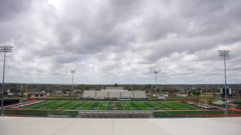 Weather camera view of Pea Ridge HS.