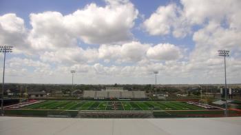 Weather camera view of Pea Ridge HS.