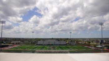 Weather camera view of Pea Ridge HS.