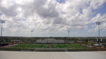 Weather camera view of Pea Ridge HS.