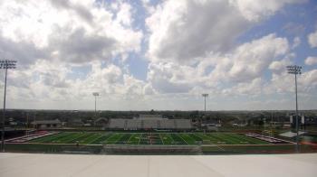 Weather camera view of Pea Ridge HS.