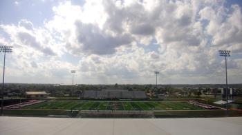 Weather camera view of Pea Ridge HS.