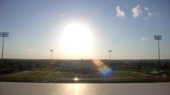 Weather camera view of Pea Ridge HS.