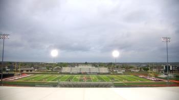 Weather camera view of Pea Ridge HS.