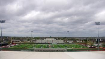 Weather camera view of Pea Ridge HS.