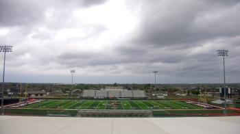 Weather camera view of Pea Ridge HS.