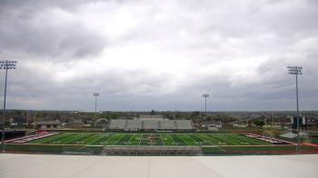 Weather camera view of Pea Ridge HS.