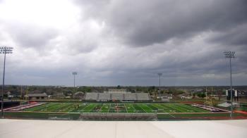 Weather camera view of Pea Ridge HS.