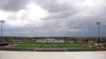 Weather camera view of Pea Ridge HS.