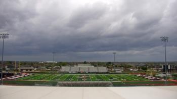 Weather camera view of Pea Ridge HS.