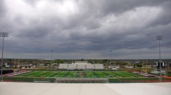 Weather camera view of Pea Ridge HS.