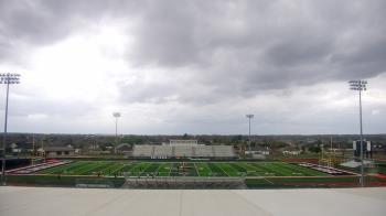 Weather camera view of Pea Ridge HS.