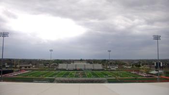 Weather camera view of Pea Ridge HS.