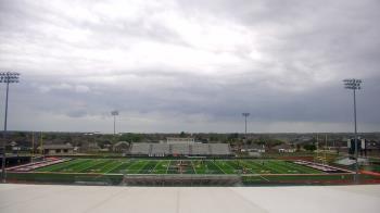 Weather camera view of Pea Ridge HS.