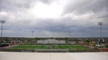 Weather camera view of Pea Ridge HS.