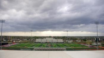 Weather camera view of Pea Ridge HS.