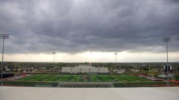 Weather camera view of Pea Ridge HS.