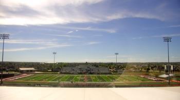 Weather camera view of Pea Ridge HS.