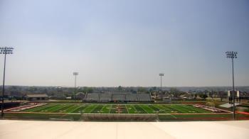 Weather camera view of Pea Ridge HS.