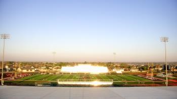 Weather camera view of Pea Ridge HS.