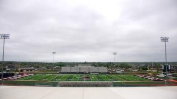 Weather camera view of Pea Ridge HS.