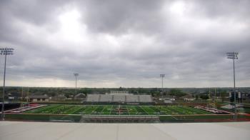 Weather camera view of Pea Ridge HS.