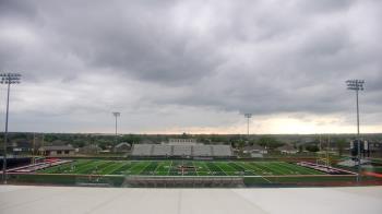 Weather camera view of Pea Ridge HS.