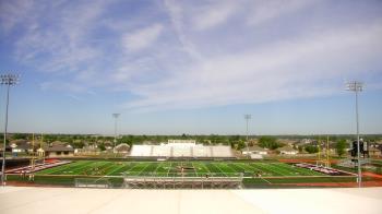 Weather camera view of Pea Ridge HS.