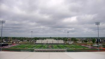 Weather camera view of Pea Ridge HS.