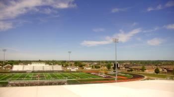 Weather camera view of Pea Ridge HS.