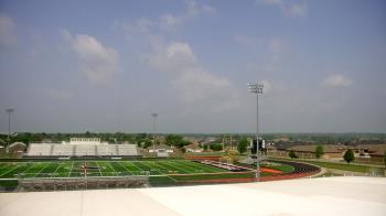 Weather camera view of Pea Ridge HS.
