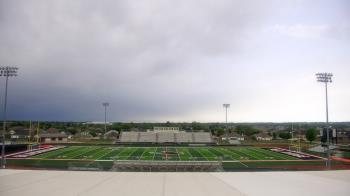 Weather camera view of Pea Ridge HS.