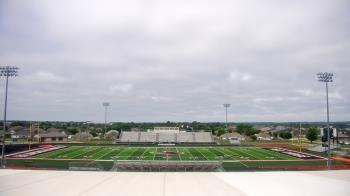 Weather camera view of Pea Ridge HS.