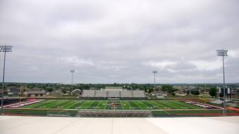 Weather camera view of Pea Ridge HS.