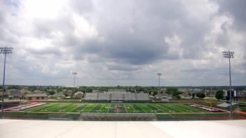 Weather camera view of Pea Ridge HS.