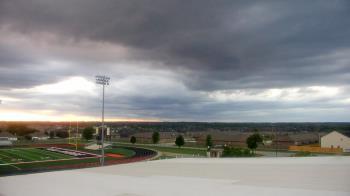 Weather camera view of Pea Ridge HS.