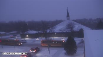 Weather camera view of St. Michael Catholic School.