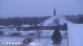 Weather camera view of St. Michael Catholic School.