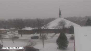 Weather camera view of St. Michael Catholic School.