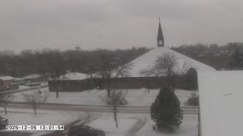 Weather camera view of St. Michael Catholic School.