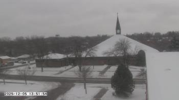 Weather camera view of St. Michael Catholic School.