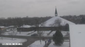 Weather camera view of St. Michael Catholic School.