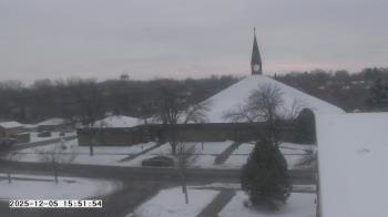 Weather camera view of St. Michael Catholic School.