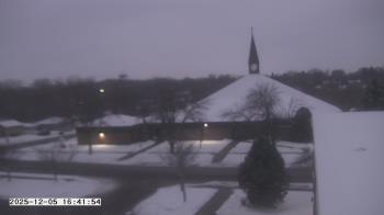 Weather camera view of St. Michael Catholic School.