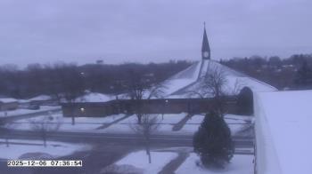Weather camera view of St. Michael Catholic School.