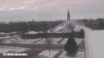 Weather camera view of St. Michael Catholic School.