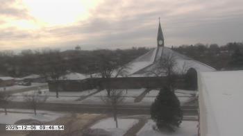 Weather camera view of St. Michael Catholic School.