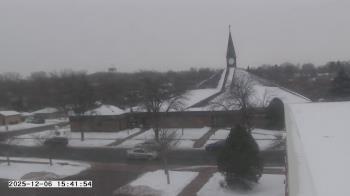 Weather camera view of St. Michael Catholic School.