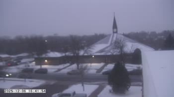 Weather camera view of St. Michael Catholic School.