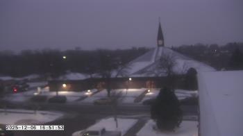 Weather camera view of St. Michael Catholic School.